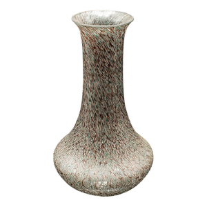 Vintage Flower Vase, Scottish, Art Glass, Display, Tear Drop Posy Sleeve, c.1980
