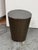 Crate & Barrel Anton Bronze Drum End Table For Sale - Image 11 of 12