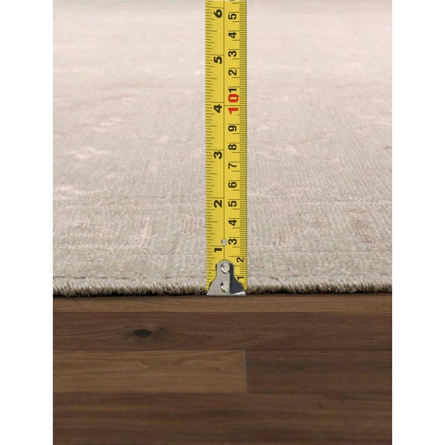 2020s Pasargad Home Khotan L. Gray Wool Area Rug, 9' 3'' X 12' 3'' For Sale - Image 5 of 6