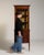 This display cabinet/etagere carries genuine presence, its dark mahogany, open shelves, single door immediately setting...