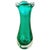 Vintage mid-century Murano Chambord vase by Fratelli Toso from the 1950s in a beautiful turquoise green. Heavy,...