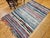 Vintage Moroccan Boucherouite Shag Area Rug, Handwoven Wool, Stripe, 5' X 7' For Sale - Image 9 of 11