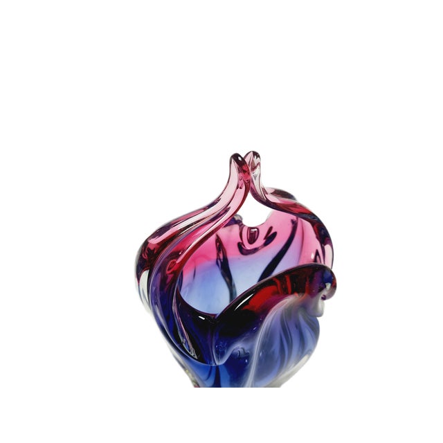 Vase by J. Hospodka for Chribska Glassworks, Former Czechoslovakia, 1960s For Sale - Image 16 of 18