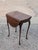 Wood Mid 20th Century Baker Furniture Solid Mahogany Traditional Style 26" Pembroke Drop Leaf Accent End Table For Sale - Image 7 of 10