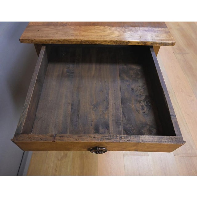 Farmhouse Table in Ash and Oak, 19th Century For Sale - Image 14 of 17