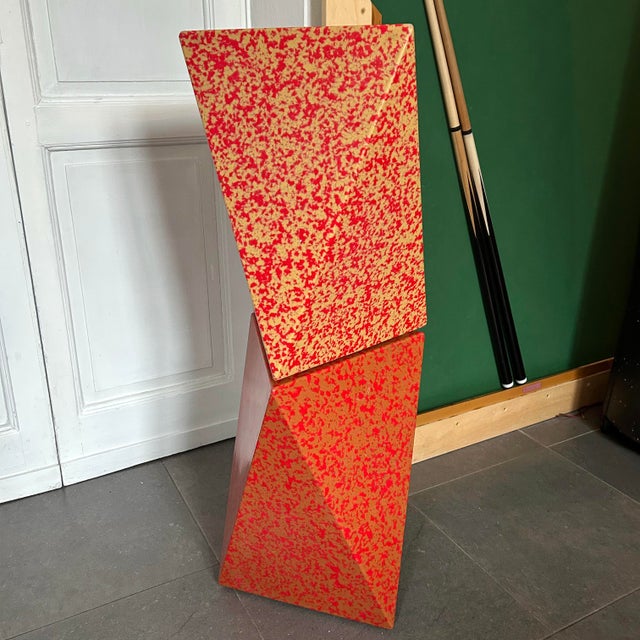 Contemporary Delta Stool 50 by Jan Puylaert for Ecopixel For Sale - Image 3 of 4