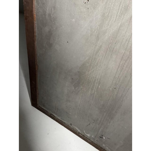 Very large 19th-century hall mirror. Originally from Belgium. Gigantic hall mirror/wall mirror/full-length mirror. Crafted...