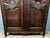 Brown Louis XV Style Bookcase in Walnut and Oak and Beech For Sale - Image 8 of 9