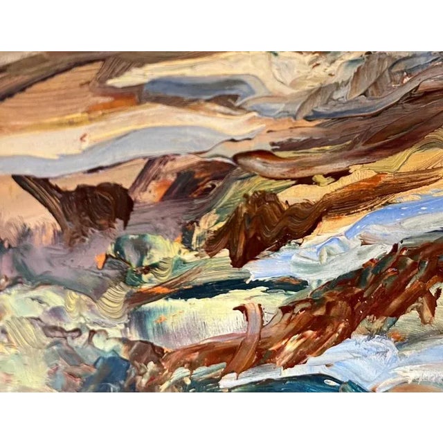 Joseph André Mussler, Evening in the Mountains, 1938, Framed For Sale - Image 7 of 11