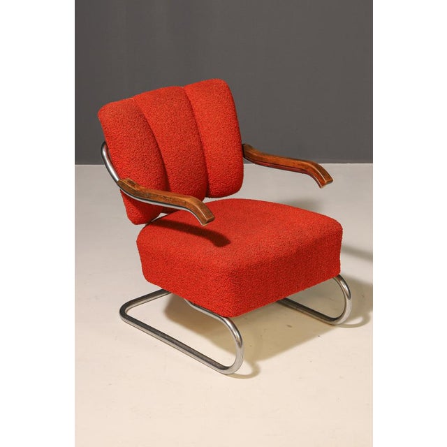 Set of Bauhaus Cantilever Armchairs from Thonet, 1940s For Sale - Image 17 of 18