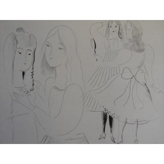 Mily Possoz, Les coquettes, Etching For Sale