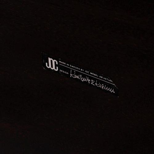 Vintage oak table, model "mondo" designed by karl erik ekselius around 1970. Produced by joc möbler in vetlanda sweden. It...