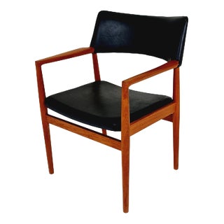 Danish Teak Armchair by Erik Kirkegaard, 1960s For Sale