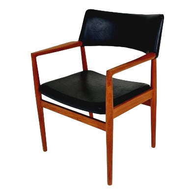 Danish Teak Armchair by Erik Kirkegaard, 1960s For Sale