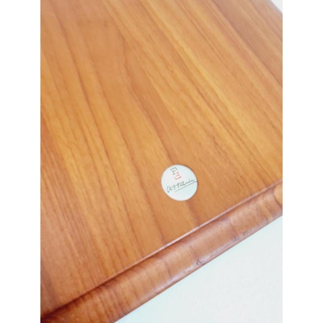 Danish Teak Side Table by Edvard Kindt-Larsen for France and Son, 1960s For Sale - Image 12 of 16
