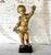 18th Century Carved Giltwood Putti Figure on Stand For Sale - Image 9 of 9
