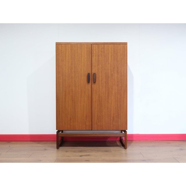 Mid-Century Modern Mid Century Modern Vintage Teak Armoire Wardrobe by G Plan Danish Style For Sale - Image 3 of 15