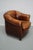 Brown Vintage Dutch Cognac Leather Club Chair For Sale - Image 8 of 18