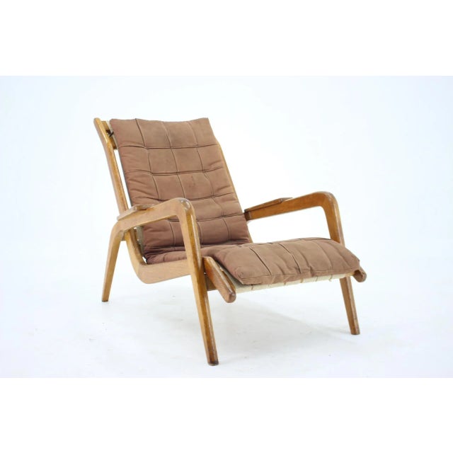 - Good original condition - The Chair is sturdy and stable - Fabric upholstery with some signs of use and it is suitable...