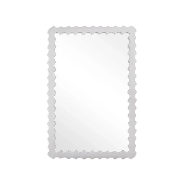 Contemporary Fleur Home Audubon Bamboo Rectangle Mirror in Graytint, 30x40 For Sale - Image 3 of 3