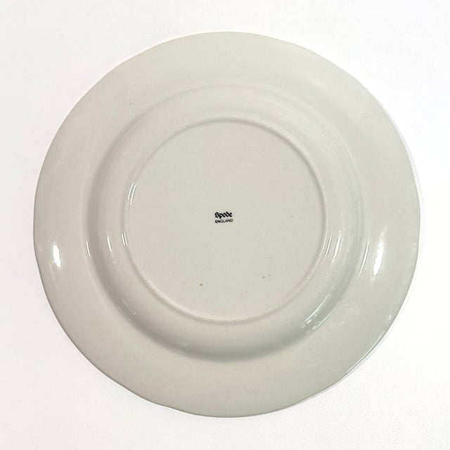 Spode Archive Collection Umber Floral Luncheon Plates - Set of 8 For Sale - Image 10 of 11