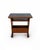 Serving Trolley in Oak Wood with Black Tile Top and Wheels, 1950s For Sale - Image 4 of 10