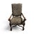 Early 20th Century Louis XIII-Style High-Back Wood Armchair With Tapestry Upholstery For Sale - Image 9 of 13