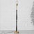 Mid-Century Modern Mid-Century Brass and Silk Floor Lamp from Upsala Armaturfabrik, Sweden, 1960s For Sale - Image 3 of 12
