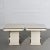 Karl Springer Sculptural Laminate and Brass Side Tables After Karl Springer - a Pair For Sale - Image 4 of 12