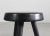 Mid-Century Modern Set of Vintage Stools in Black Lacquered Wood by Charlotte Perriand, 1950s For Sale - Image 3 of 5