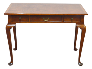Kittinger Burled Walnut Desk