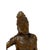 Oxblood Red 5" Wood Carved Zen Meditation Guan Yin Bodhisattva Serene Figure For Sale - Image 8 of 9