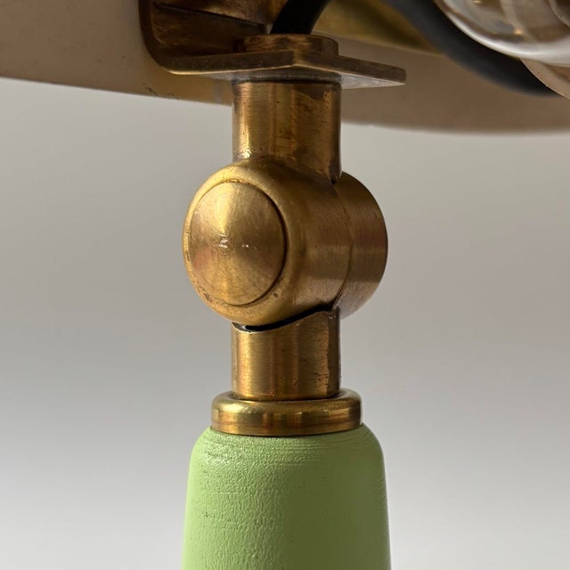 Modernist Model 31866 Table Lamps by Bertil Brisborg for Nordiska Kompaniet, Sweden, 1940s, Set of 2 For Sale - Image 9 of 15