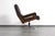 Mid-Century Modern King Chair in Brown Leather by André Vandenbeuck for Strässle, 1960s For Sale - Image 3 of 18