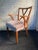 Brown 1950s Paul Frankl Set of 6 Oak X- Back Dining Chairs For Sale - Image 8 of 12