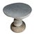 Contemporary River Rock Stacked Vintage Outdoor Stool Side Table For Sale - Image 3 of 8