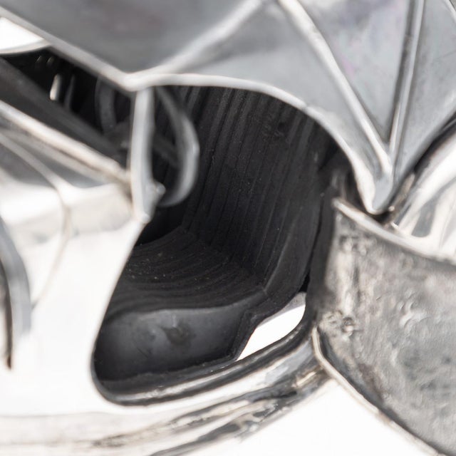 Vintage Silver BMW 328 Roadster Model Car, 1960s For Sale - Image 17 of 18