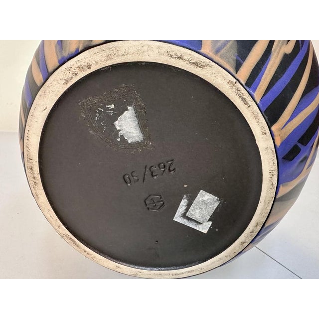 Large Ceramic Art Floor Vase from Steuler Keramik, West Germany, 1980s For Sale - Image 15 of 18