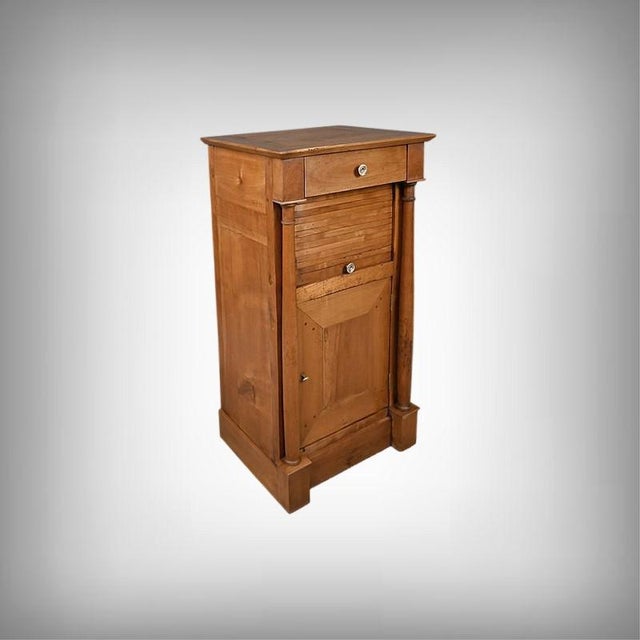 Empire Cherrywood Living Room Cabinet, 19th Century For Sale - Image 14 of 14