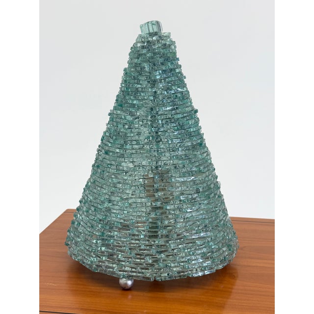 Mid-Century Modern Vintage Tao Pyramide Lamp by Tesserine For Sale - Image 3 of 8