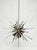 Brass & Nickel "Sunburst" Chandelier by Remains Lighting of New York For Sale - Image 12 of 18