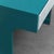 1970s Teal-Colored Wooden Desk with White Drawers, 1970s For Sale - Image 5 of 11