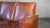 1970s Vintage Art Deco Cognac Leather Sofa For Sale - Image 5 of 16