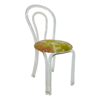 Lucite Side Chair in the Style of Dorothy Thorpe, Usa, 1950s For Sale