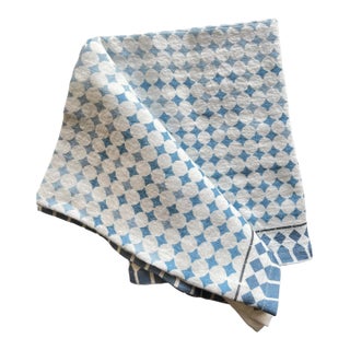 Casa Azul Blue Linen Tablecloth Large | Lizzet Frausto For Sale