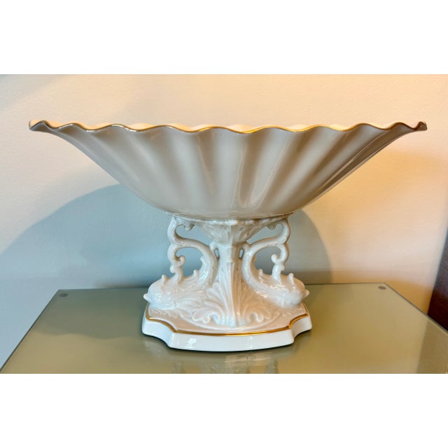 Vintage 70s Lenox "Aquarius Collection" Centerpiece For Sale In Los Angeles - Image 6 of 6