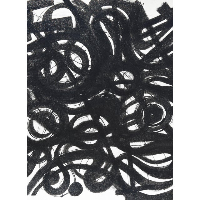 1950s Egbert Bruckner, Dense Abstraction, 1952, Ink For Sale - Image 5 of 12