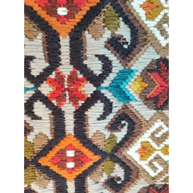 Vintage Tapestry Kilim in Wool, 1970s For Sale - Image 6 of 8