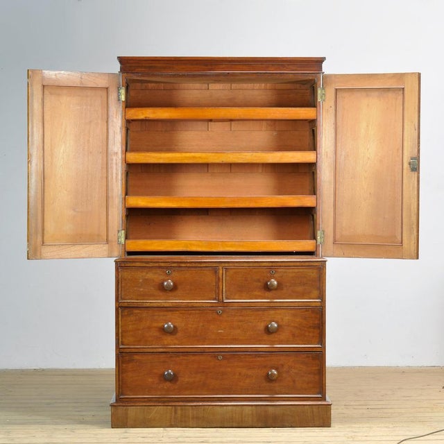Victorian Mahogany Cabinet, 1860 For Sale - Image 4 of 18
