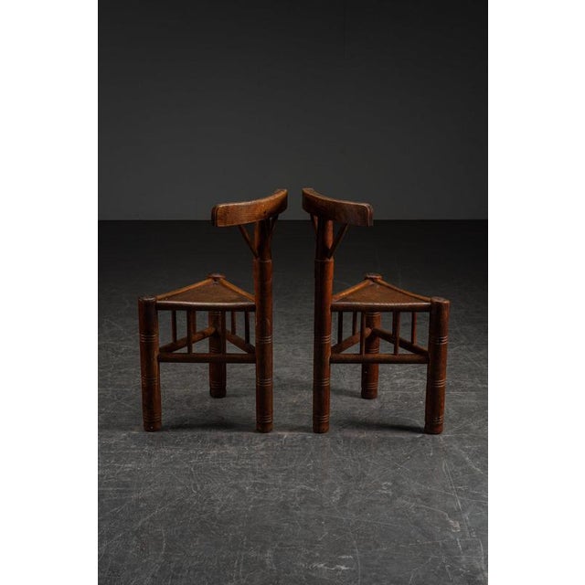 Swedish Tripod Accent Chair, 1960s For Sale - Image 10 of 15